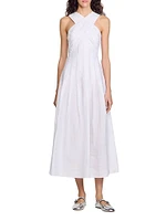 Wrap Midi Dress