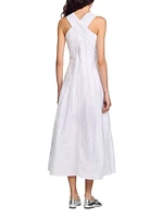 Wrap Midi Dress