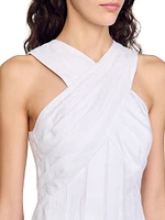 Wrap Midi Dress