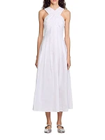 Wrap Midi Dress