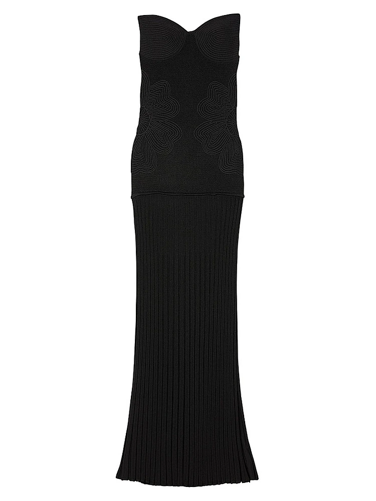 Bustier Knit Dress