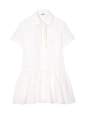 Mini Dress with Lace Details