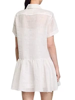 Mini Dress with Lace Details