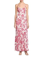 Floral Print Maxi Dress
