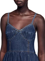 Short Denim Dress