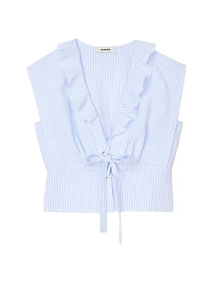 Striped Crop Top