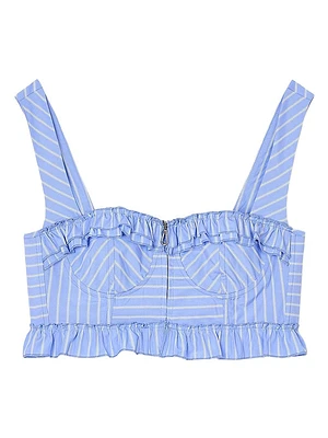Striped Crop Top