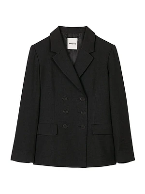 Double-Breasted Suit Jacket