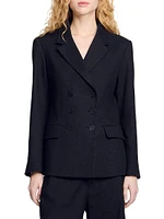 Double-Breasted Suit Jacket