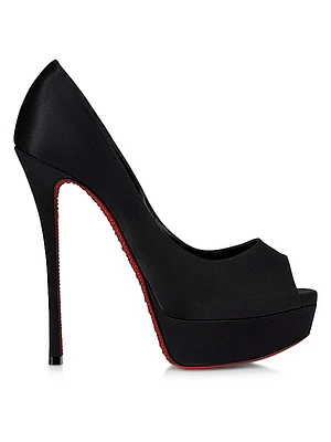 Lady Peep Suola Strass 150MM Heels