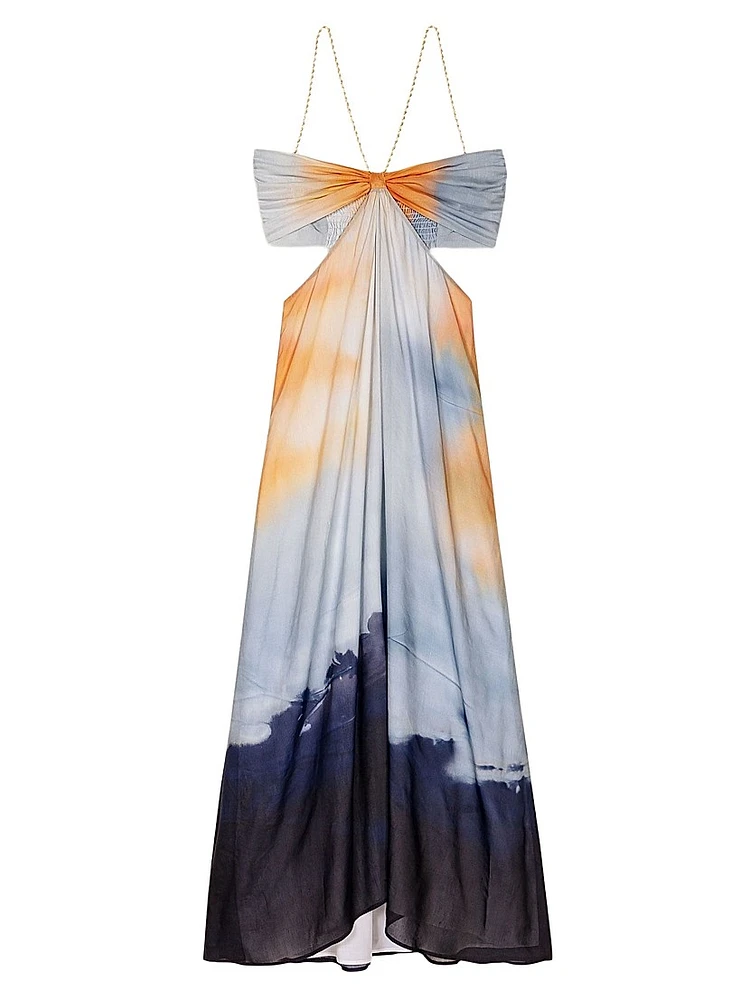 Tie-Dye Maxi Dress