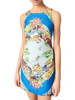 Patterned Shift Dress