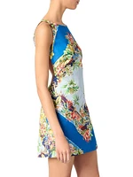Patterned Shift Dress