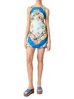 Patterned Shift Dress