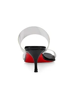 Just Nothing 55MM Leather Sandal Heels