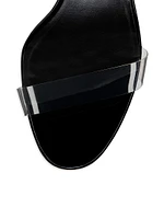 Just Nothing 55MM Leather Sandal Heels