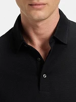 Beckham x Boss Polo Shirt Cotton and Silk