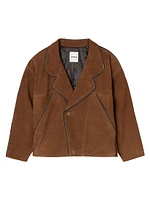 Oversized Suede Jacket