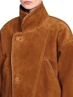 Oversized Suede Jacket