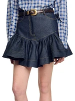 Short Ruffled Skirt
