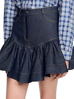 Short Ruffled Skirt