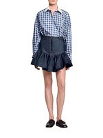 Short Ruffled Skirt