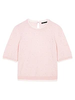 Wool Short-Sleeve Jumper