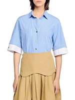 Oversized Check Shirt