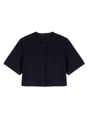 Cropped Cardigan