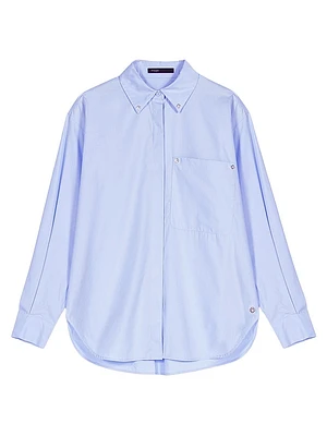 Long Poplin Shirt