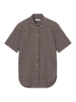 Oversized Check Shirt