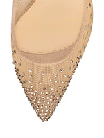 Follies 100MM Mesh Strass Pumps