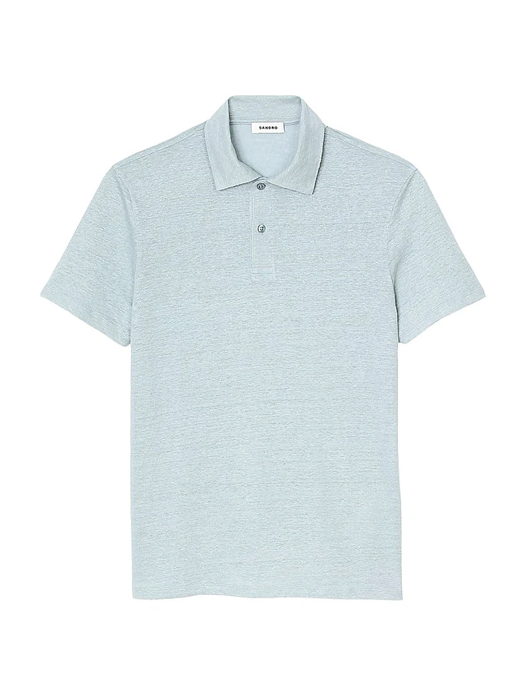 Linen Polo Shirt
