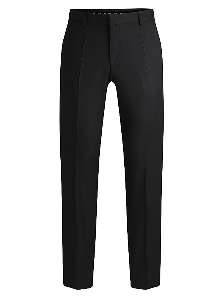 Formal Trousers in Virgin-Wool Serge