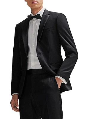 Tuxedo Jacket Virgin-Wool Serge
