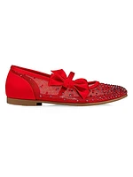 Baby Girl's Little Girl's & Girl's Melodie Strass Flats