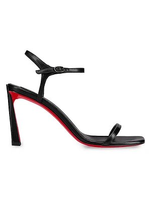 Condora 85MM Leather Sandal Heels