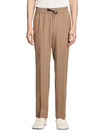 Elasticated Straight Leg Pants