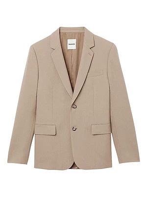 Wool Suit Blazer