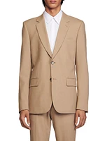 Wool Suit Blazer