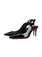 Hot Chick Sling 70MM Patent Leather Pumps