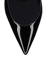 Hot Chick Sling 70MM Patent Leather Pumps