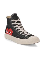 CdG PLAY x Converse Men's Chuck Taylor All Star High-Top Sneakers
