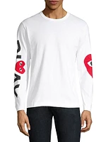 Play Logo Long-Sleeve Cotton Tee