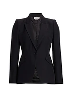 Tailored Peak-Lapel Jacket