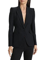 Tailored Peak-Lapel Jacket