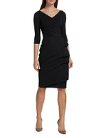 Florien Ruched Sheath Dress