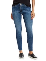 Farrah High-Rise Stretch Skinny Ankle Jeans