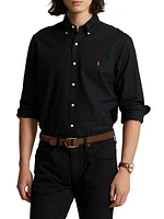 Garment-Dyed Classic-Fit Oxford Shirt