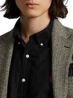 Garment-Dyed Classic-Fit Oxford Shirt